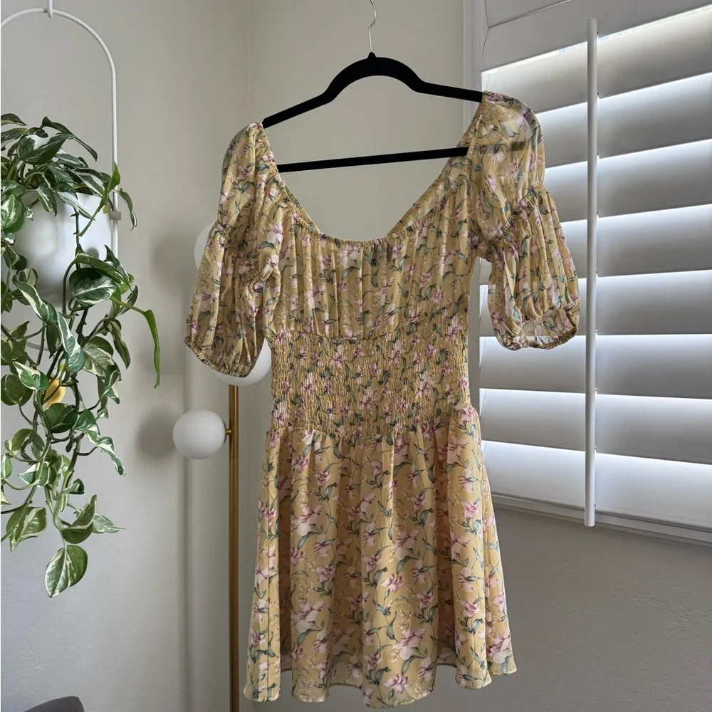 Sabo Skirt Floral Mini Dress - Picture 3 of 5